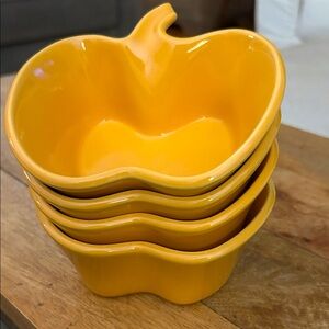 Chantal Apple or Pumpkin Ramekins, Set of 4